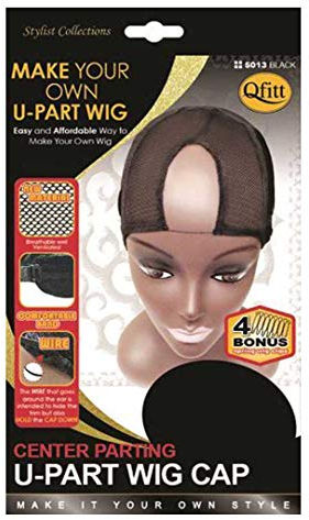 Qfitt - Center Parting U-Part Wig Cap #5013 by Qfitt