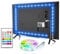 Bason LED TV Backlight, 13.09 ft/399 cm USB LED Strip RGB, DIY 4096 Colours LED Strip with 24 Button Remote Control, LED Lighting for 60-70 Inch TV/Wall Mount Cinema Decoration
