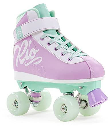 Rio Roller Milkshake Rollschuhe Unisex Erwachsene, Unisex, RIO130_39.5_Multicolor (Mint Berry), Mehrfarbig (Minzbeere), 39.5