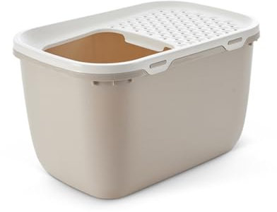 Savic katzentoilette hop in Giant Weiss/Mokka