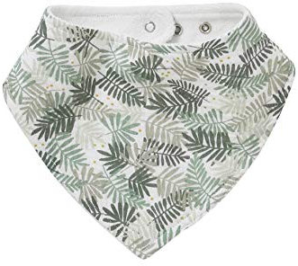 Vertbaudet 3er-Pack Baby Halstücher, Baumwoll-Musselin pack grün panda ONE SIZE