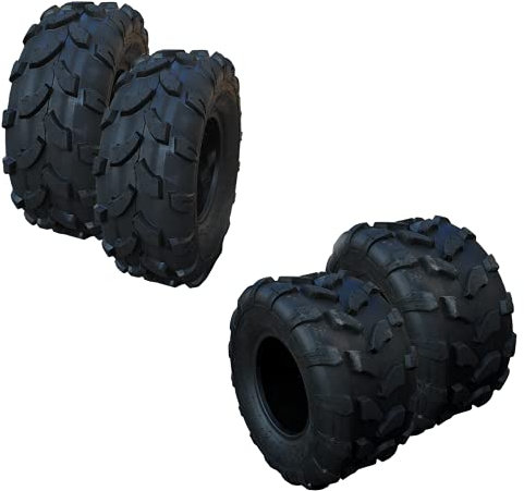 4 Reifen Quad 2x 19,7-8 (vorne) + 2x 18,9,5-8 (hinten)