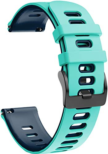 Shieranlee 22mm Armband kompatibel mit HUAWEI Watch3 Armband,HUAWEI Watch3 pro Armband,Vantage M/M2,Letsfit IW2/Popglory Armband/BV-X1/BV-SW01/UMIDIGI Uwatch 3S/COROS Armband/SUUNTO 9 PEAK Armband