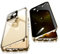 Jonwelsy Anti Peeping Case for iPhone 13 Pro Max, 360 Degree Front and Back Privacy Tempered Glass Cover, Anti SPY Screen, Anti Peep Magnetic Adsorption Metal Bumper for iPhone 13 Pro Max (Gold)