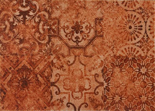 Casita Living Design Ornamental Brown, 50x70cm, innen und außen, waschbar