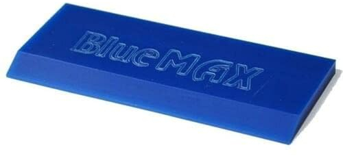 BlueMax Rubber Squeegee Replacement Beveled Head for Glass Cleaning, Film and Vinyl Installation