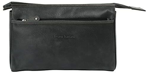 BRUNO BANANI Kulturtasche Echt Leder Herren | Vielseitig einsetzbar, Funktionale Aufteilung, Sicherer Verschluss | 021129