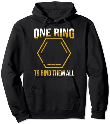 Ein Ring zum Binden aller Chemie Wissenschaftler Pullover Hoodie
