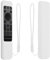 kwmobile Custodia Silicone Telecomando Compatibile con Sony RMF TX800U XR-A80K XR-X90K Cover - Guscio Protettivo Telecomando Antiscivolo - bianco