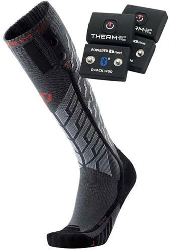 Therm-ic Set Ultra WARM Performance Socks S.E.T + SPACK 1400B GRAU/ORANGE