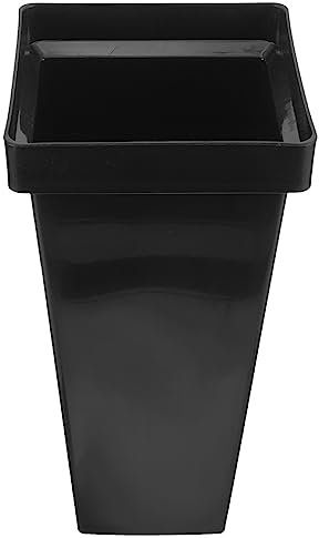 Lurrose Seau Parapluie Rangement Magasin De Fleurs Noir Seau à Fleurs Professionnel Porte Parapluie pour Entrée Support Organisateur De Parapluie Support Porte-Canne Plastique Vase Majeur