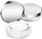 Beavorty 2stücke Leere Puderdosen Für Frauen Tragbare Makeup Puff Boxen Für Loses Puder Und Körperpuder Robuste Wiederbefüllbare Pulverbehälter Für Reisen Und Alltag