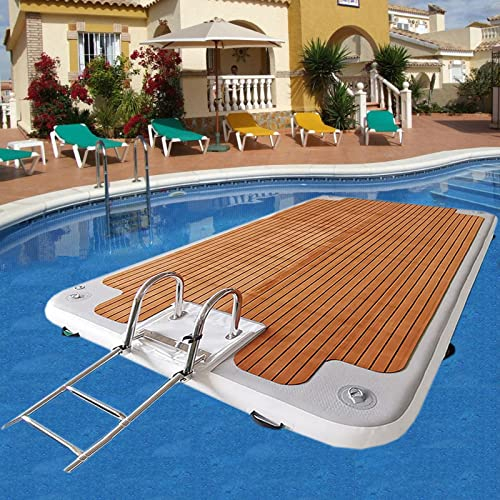 Entspannen Sie Sich bequem mit einem Satz von 2 aufblasbaren Pool-Sessel-Schwimmkörpern für Schwimmbad oder See, 2 x 6 m