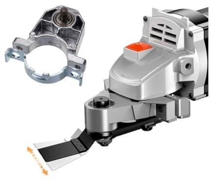 KIT DI CONVERSIONE DA SMERIGLIATRICE ANGOLARE AD UTENSILE MULTIFUNZIONE OSCILLANTE VIBRANTE