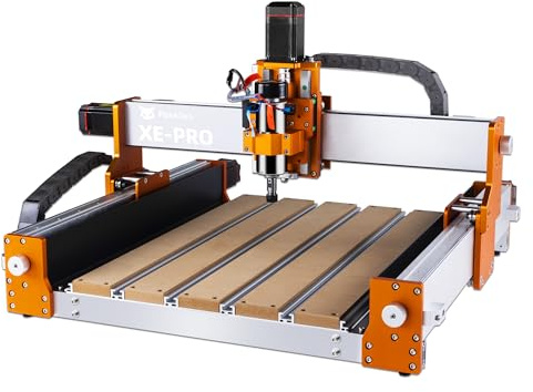 FoxAlien XE-PRO CNC Router Machine + Hybrid T-Slot Spoilboard Worktable Upgrade Kit