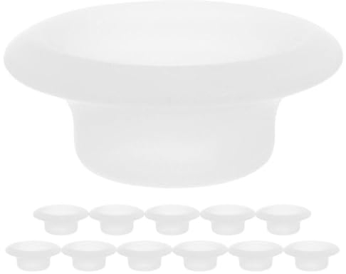 Cabilock 12pcs Bottle Seals Lids, Silicone Water Bottle Lids, Leak-proof Bottle Stopper Replacement Gaskets Washer for Swing Flip Bottle, Seal Gasket Replacements for Home Brew Beer Soda Bottle