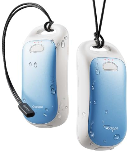 OCOOPA Magnetische Handwärmer wiederaufladbar, 2er-Pack, IP45 wasserfest