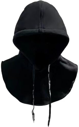 Vobumix Warmer Kapuzenschal, Sturmhaube, Totenkopfmütze, Damen-Mütze, Wintermütze, Winddicht, Kopfbedeckung für Erwachsene, Männer und Frauen