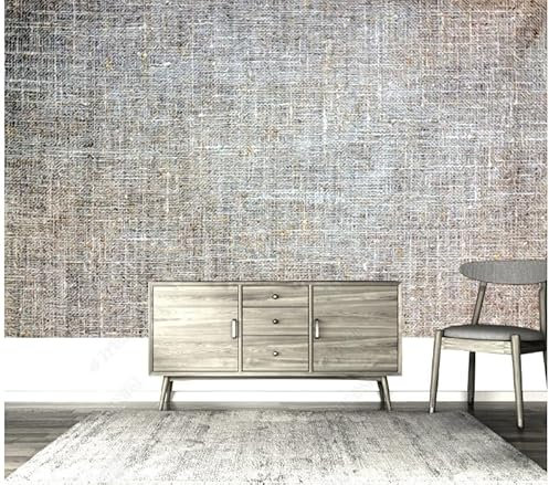 kxcghlsglj Peinture à l'huile art tissu de lin texture mur de fond TV-200Cm × 140Cm
