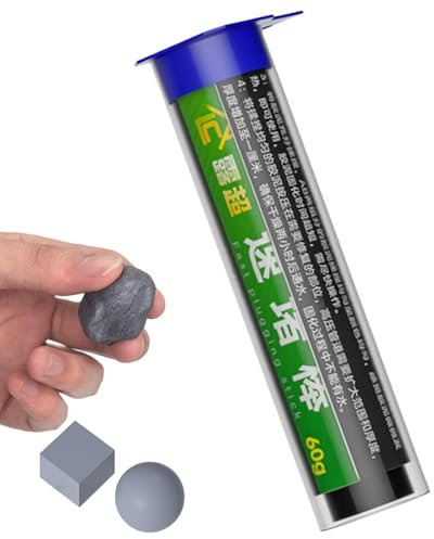 Mastic époxy pour métal, mastic de remplissage en métal, pâte de réparation étanche, mastic de montage et de réparation, spatule époxy multi-usages, pour réparer rapidement les fuites