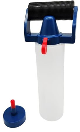 rockible Leimwalzen Applikatorflasche, Holzleim Applikator Set, Präzise Leimbeschichtung, Holzleim-Applikator-Set, Wood Glue Roller Applicator Bottle für die Holzbearbeitung Leimroller Holzleim