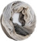 Gloop Damen Schal leichter Loop schal Schlauchschal Tuch mit Farbverlauf Viele Farben (Cream-Khaki)