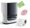PM220 Bluetooth Thermal Label Printer, 2 Inch Portable Label Maker Machine for iOS & Android Phone, sticker printer for Clothing, Retail, Address, Barcode, Home, with 1 Roll 40x30mm（White）