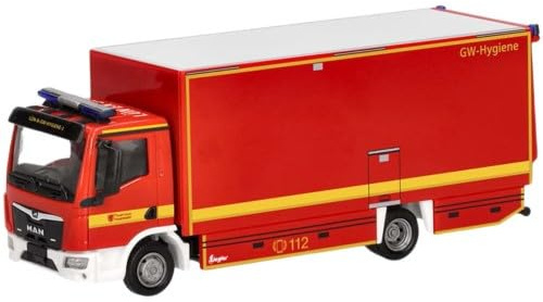 Herpa 958691 H0 Man TGL CC Koffer-LKW FW Lünen