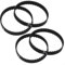 ZAMETTER Courroie d'entraînement de rabot 90XL 45 dents pour outils électriques 10 mm Pièce de rechange compatible avec BD750 DN75 DN750 KW750 SR600