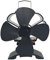 Ventilador de chimenea de calefacción por calor - ventilador de estufa eco silencioso, soplador de quemador de leña, circulador no eléctrico | Accesorio de estufa de leña para calefacción doméstica,