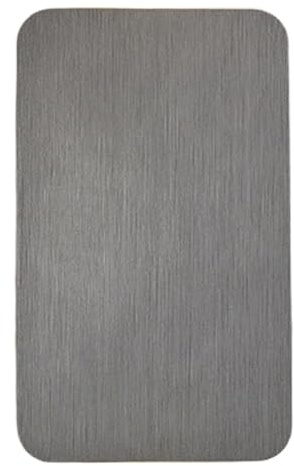 Wzxksoac Modern Simple Brushed Aluminum LED Indoor Wall Lamp for Bedroom Living Room Home Lighting Aisle Deco Design GRAY