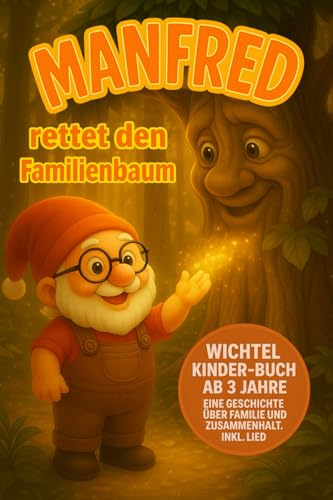 Manfred rettet den Familienbaum: Magisches Bilderbuch inkl. Lied. Wichtel Kinder-Buch ab 3 Jahre eine Geschichte über Familie und Zusammenhalt.