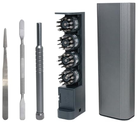 - Screwdriver Set | Portable Magnetic Repair Tool | Kleinst Screwdriver Tool Set | for Electronic Devices, Watches, PC, Laptop, Phone, Camera, and