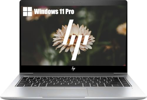 HP Elitebook 840 G6 Business Laptop, 14-Inch HD (1920x1080), Intel Core i5-8265U, 16GB RAM, 512GB SSD, US QWERTY Keyboard, Windows 11 Pro (Renewed)