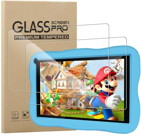 NUCNOK 2 Pièces Verre Trempé pour SUMTAB K708 (7 Pouces), Ultra Clair 9H Dureté Film Protection Écran[Anti-Rayure], sans Bulles et Haute Sensibilité