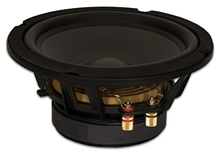 Goldwood Sound GW-8PC-8 Heavy Duty 8ohm 8 Woofer 330 Watts Replacement Speaker, Black