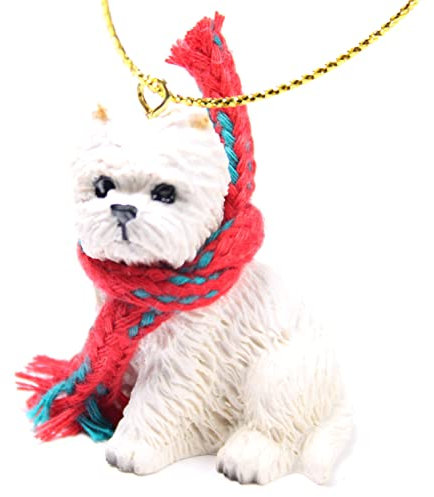West Highland Terrier Miniatur Hund Ornament von Conversation Concepts