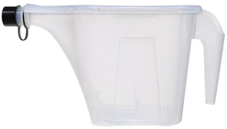 More Birds 100 N-1 Super Tote, 5 Pound Capacity Stokes Select Container and Dispenser, Seed Storage, 3, 5 lb, Clear
