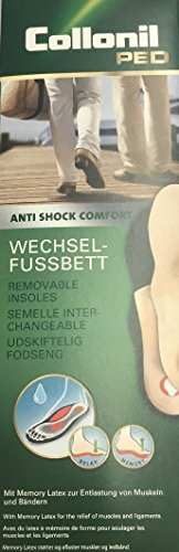 Collonil Anti Shock Comfort Gr.42 Herrengrößen 99530000420, Einlegesohlen, Mehrfarbig (neutral), Größe 42
