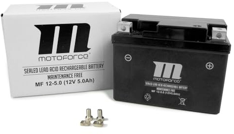 Wartungsfreie Batterie YT4A-3 5Ah kompatibel mit Neos 50 2T 97-01 5AD, Neos Easy 50 2T 13- SA457, Why 50 02-03 SA03B, Why 50 04-13 SA03E (Motoforce)