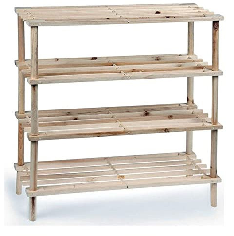 Confortime S2202539 Zapatero Madera, 4 Estantes