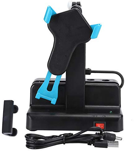 Agitador de teléfono, contador de pasos de oscilación izquierda derecha automáticamente Agitador de teléfono móvil, para personas perezosas de teléfono inteligente de coche doméstico