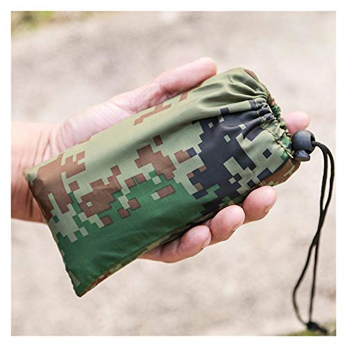 ZZDH Picknick Decke Strand Outdoor Beach Picknick Decke Camping Matte Tropical Matte wasserdichte Tragbare Anti-Sandwaschbare extra große 200x200 Sandproof tereuchte Mini-Taschendecke