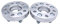 TAKPART 2 Stück 25mm Spurverbreiterung Distanzscheiben Set Ø63.4 5x108mm mit 10 Stück Radschrauben M12x1,5