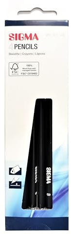 Sigma Bleistift HB Matt Medium schwarz
