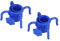 Gancho para Paraguas, Ganchos Portátiles para Sombrilla de Playa Al Aire Libre, Colgador de 4 Puntas para Sombrero de Toalla, Soporte para Gafas de Sol, Gancho Colgante para Paraguas de Viaje(azul)