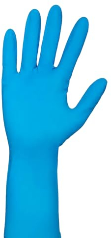 Einw.-Handsch.HighRisk Pro Gr.L blau Nitril EN 374 ,EN 388 PSA III AMPRI