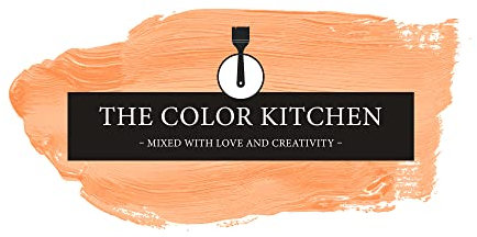 Livingwalls THE COLOR KITCHEN kräftige Wandfarbe - Malerfarbe für farbenfrohe Räume - matte Innenfarbe in Orange - 2,5l Deckfarbe in TCK5010