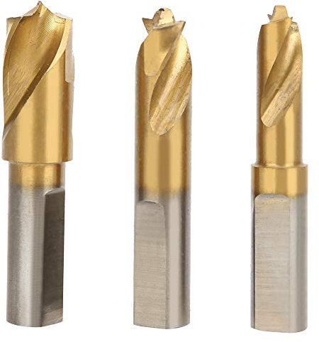 Juego de Brocas de Soldadura por Puntos de Cobalto HSS CO de 3 uds.