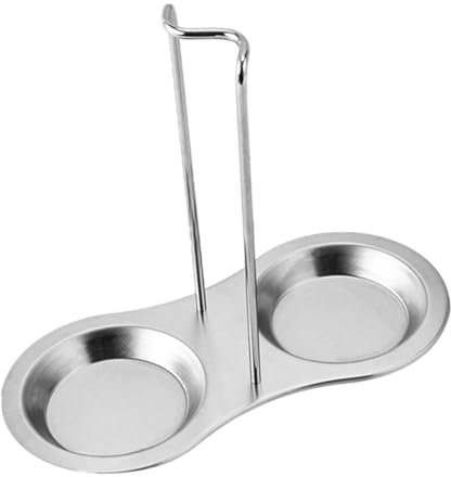 Ciieeo Saucepan Lid Organiser for Cupboard Soup Spoon Holder Stand Easy Clean Design
